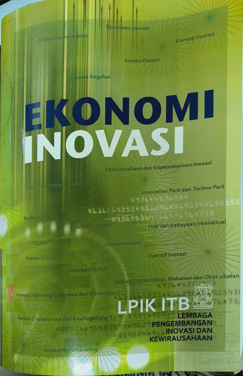 Cover EKONOMI INOVASI / Supangkat Suhono Harso