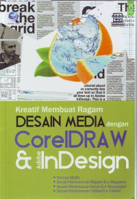 Cover Kreatif Membuat Ragam Desain Media dengan CorelDraw dan Adobe InDesign
