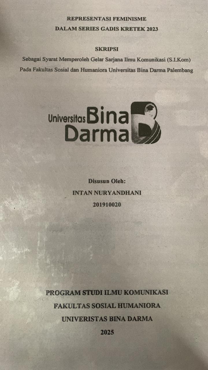 Cover REPRESENTASI FEMINISME DALAM SERIES GADIS KRETEK 2023