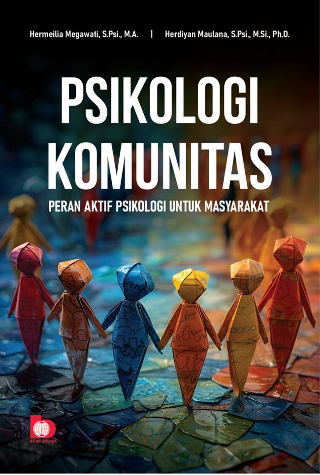 Cover Psikologi komunitas :  Peran aktif psikologi untuk masyarakat