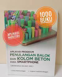 Cover Aplikasi program penulangan balok dan kolam beton pada smartphone