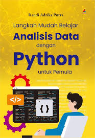 Cover Langkah mudah belajar analisis data dengan python untuk pemula