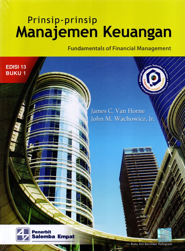 Cover Prinsip-prinsip Manajemen keuangan :  Fundamentals of financial management