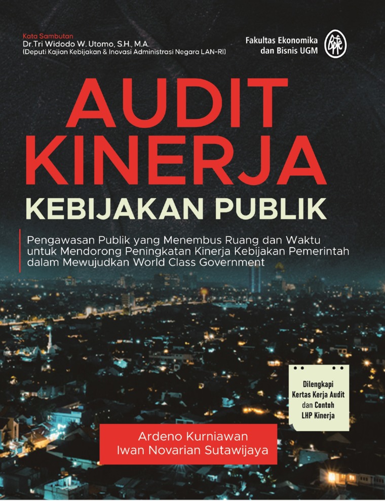 Cover Audit kinerja kebijakan publik