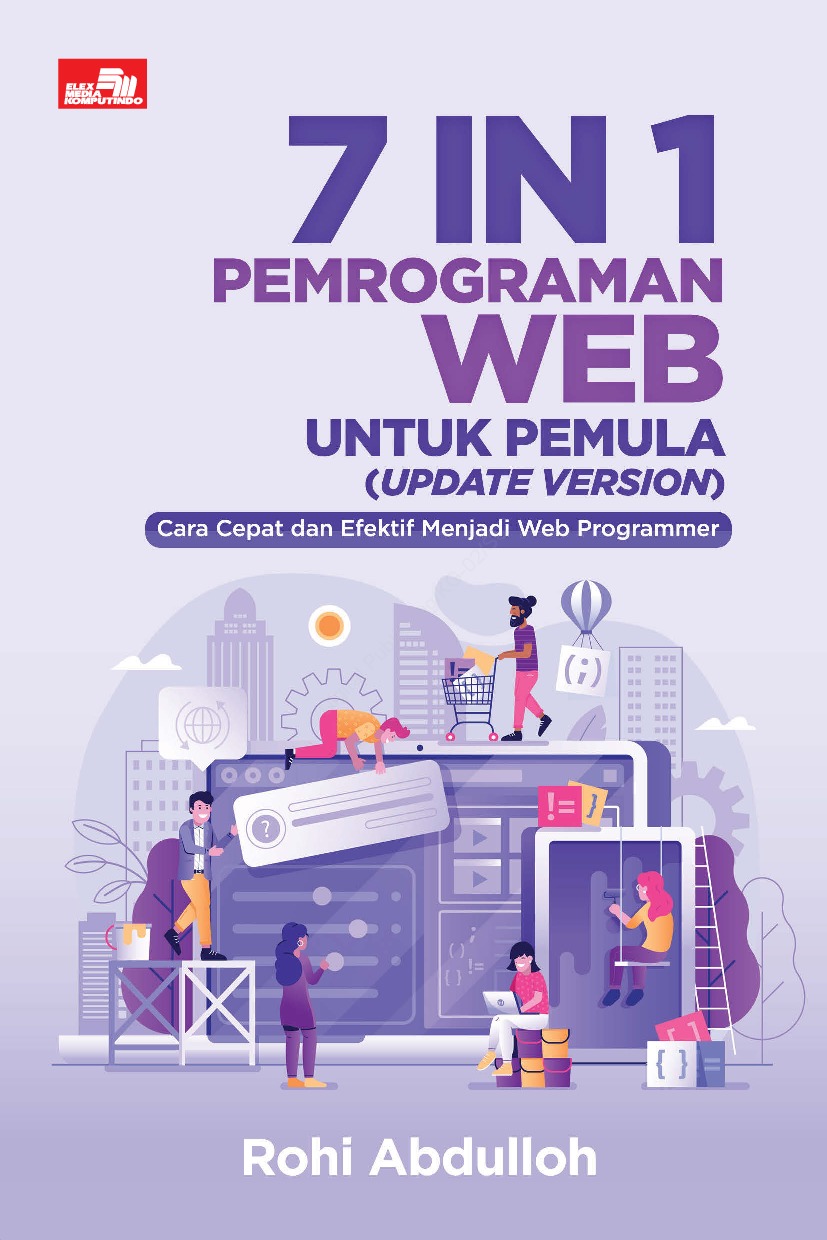 Cover 7 IN & Pemrograman untuk pemula (Update persion) :  Cara cepar dan efektif menjadi web programmer