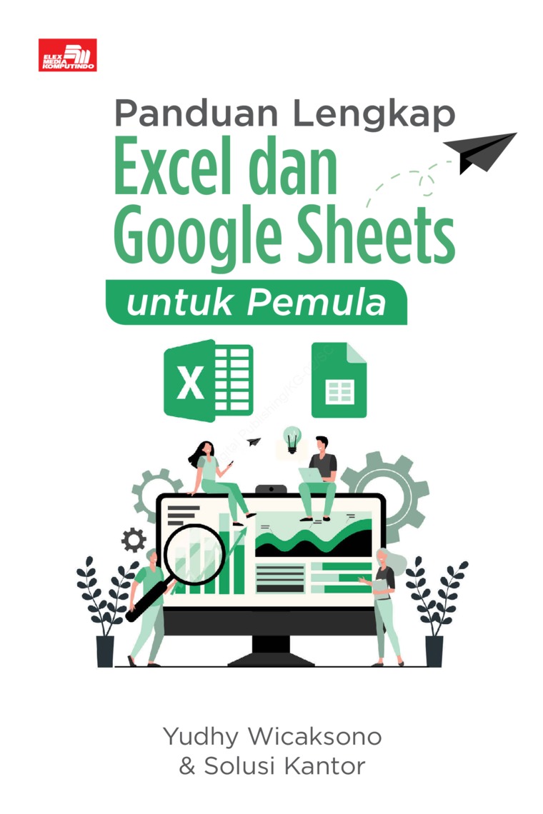 Cover Panduan lengkap excel dan google sheets untuk pemula