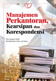 Cover manajemen perkantoran kearsipan dan korespondensi