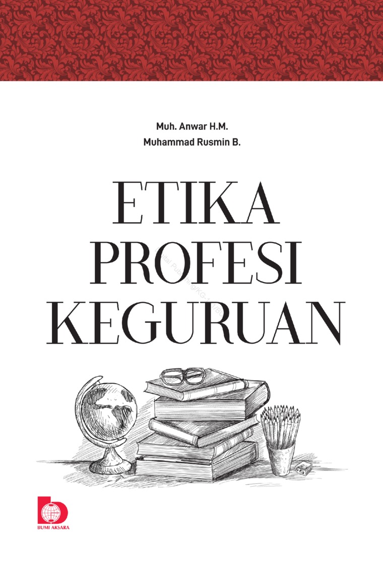 Cover Etika profesi keguruan