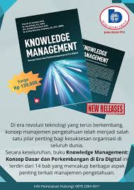 Cover Knowladge management :  Konsep dasar dan pengembangannya di era digital