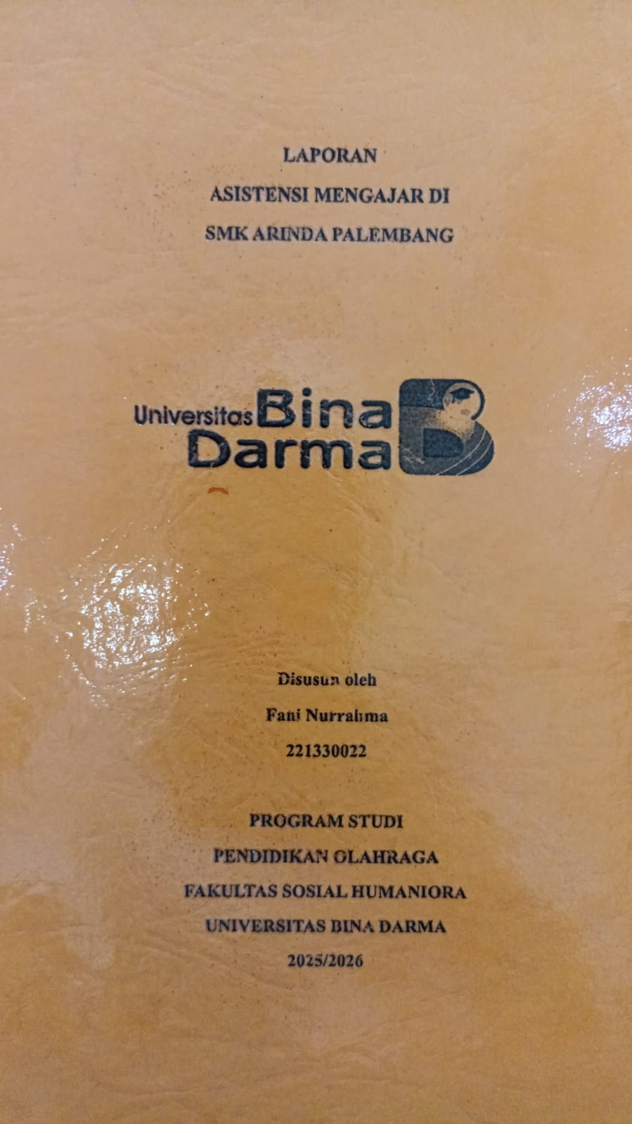 Cover Asistensi Mengajar di SMK Arinda Palembang
