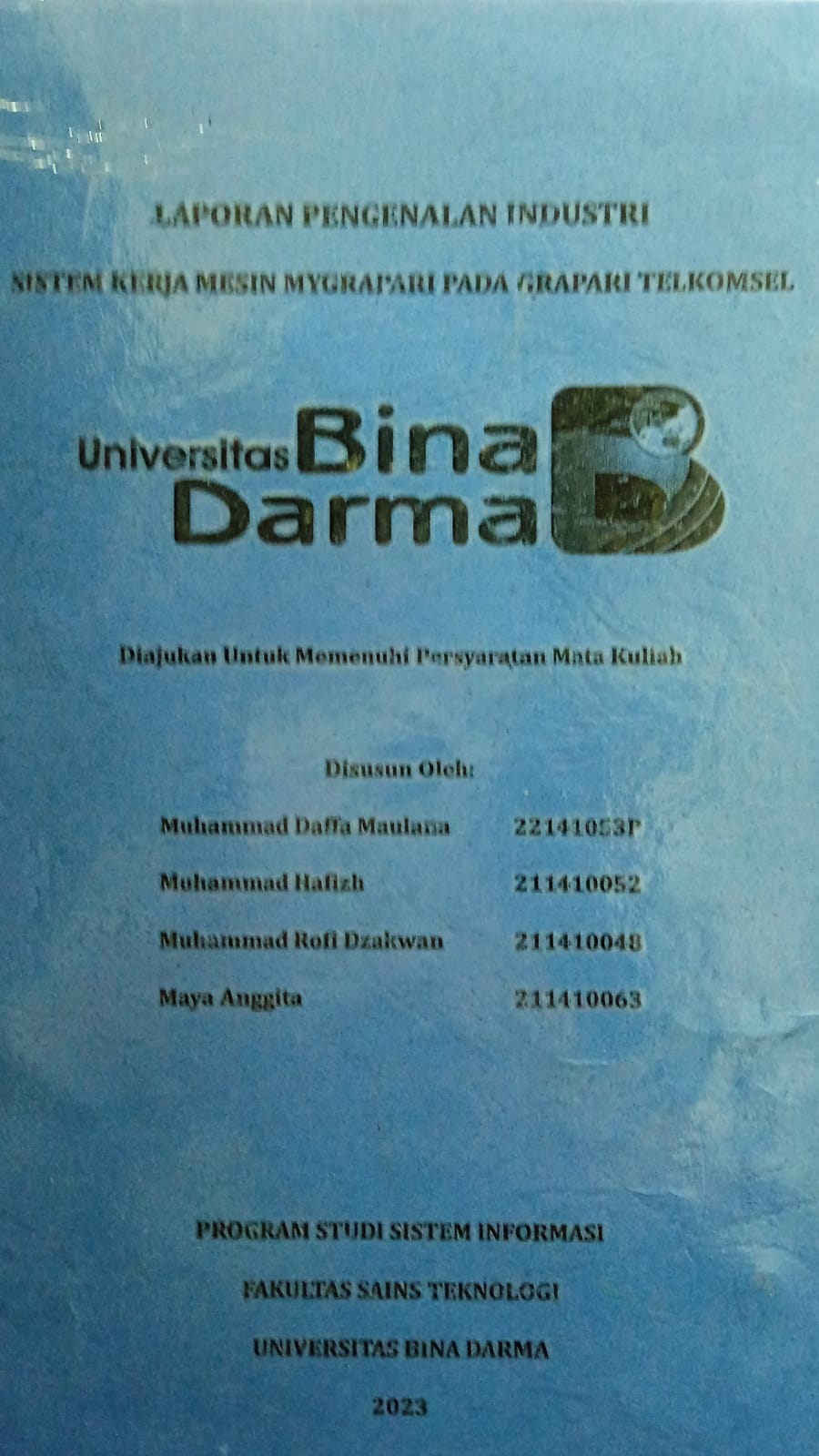 Cover Sistem Kerja Mesin MyGrapari Pada Grapari Telkomsel