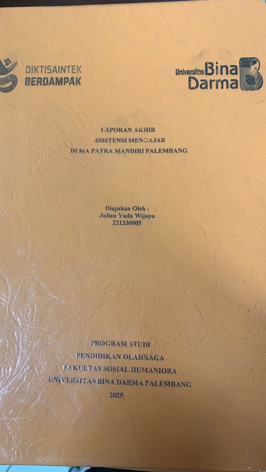 Cover Asistensi Mengajar Di MA Patra Mandiri Palembang