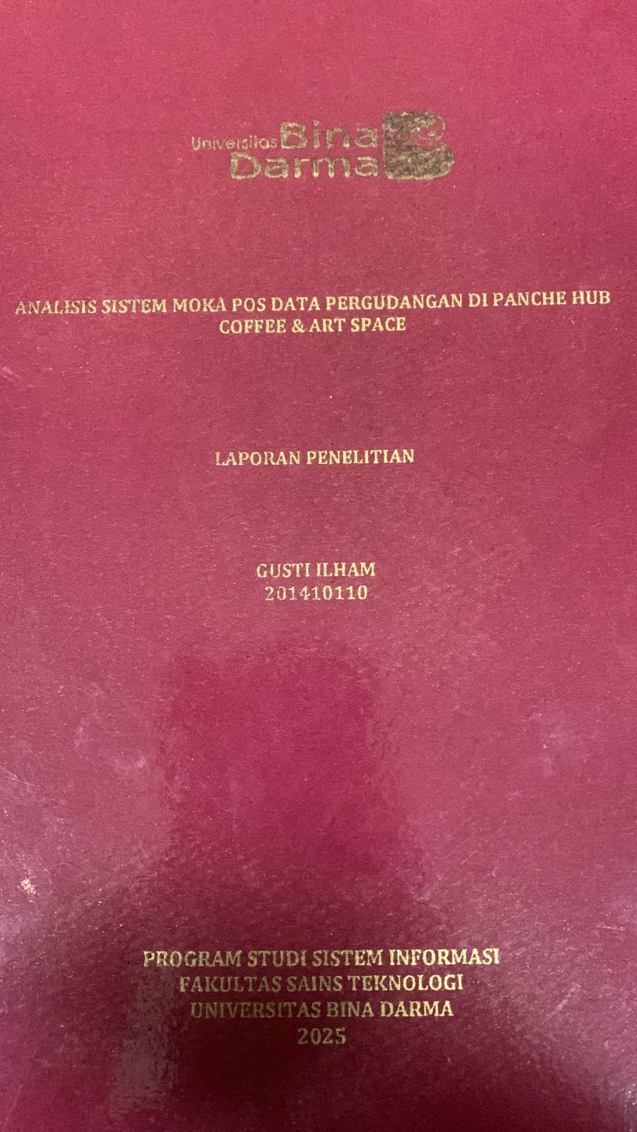 Cover Analisis Sistem Moka Pos Data Pergudangan di Panche Hub Coffee & Art Space