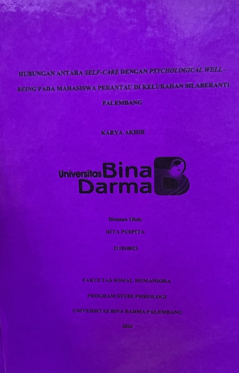 Cover KECERDASAN EMOSIONAL PELAKU TAWURAN DI KOTA PALEMBANG / DITA PUSPITA