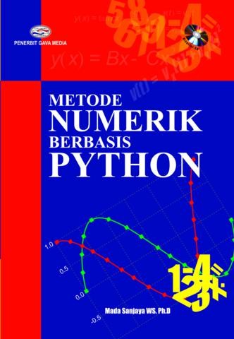 Cover Metode Numerik Berbasis Python / Mada Sanjaya WS, Ph.D