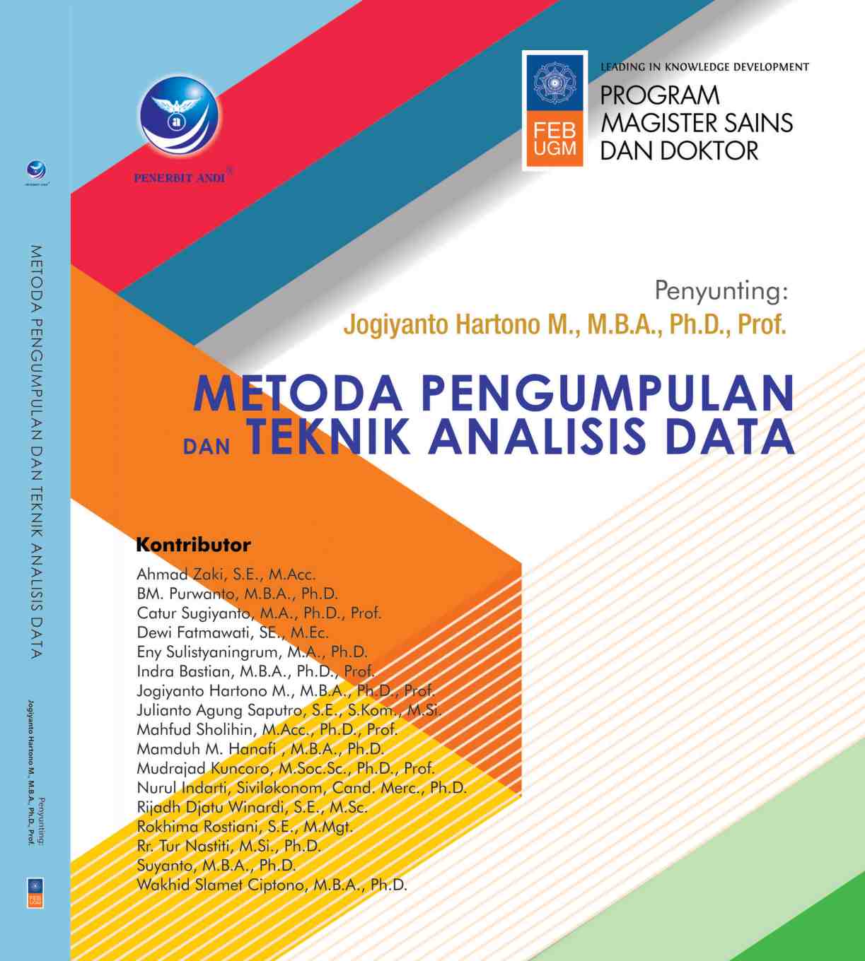 Cover METODA PENGUMPULAN DAN TEKNIK ANALISIS DATA / Jogiyanto Hartono