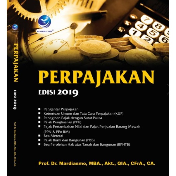 Cover PERPAJAKAN EDISI TERBARU 2019 / Mardiasmo