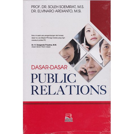 Cover DASAR-DASAR PUBLIC RELATIONS / Soleh Soemirat dan Elvinaro Ardianto