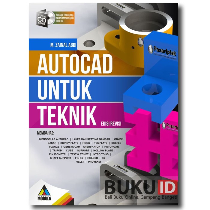 Cover Autocad Untuk Teknik / M. Zainal Abdi