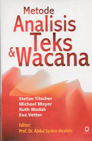 Cover METODE ANALISIS TEKS DAN WAWANCARA / Abdul Syukur Ibrahim