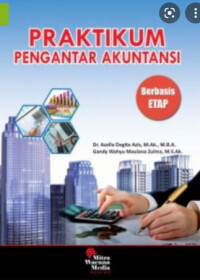 Cover Praktikum pengantar akuntansi / Azolla Degita Azis & Gandy Wahyu Maulana Zulma