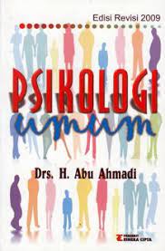 Cover PSIKOLOGI UMUM / H. Abu Ahmadi