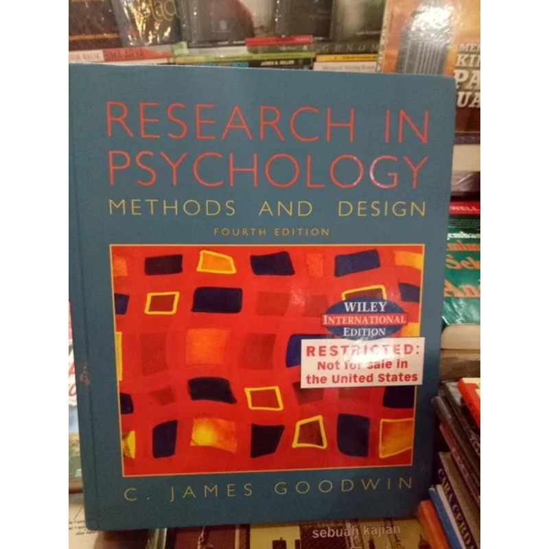 Cover Research In Phychology :  Method and Design