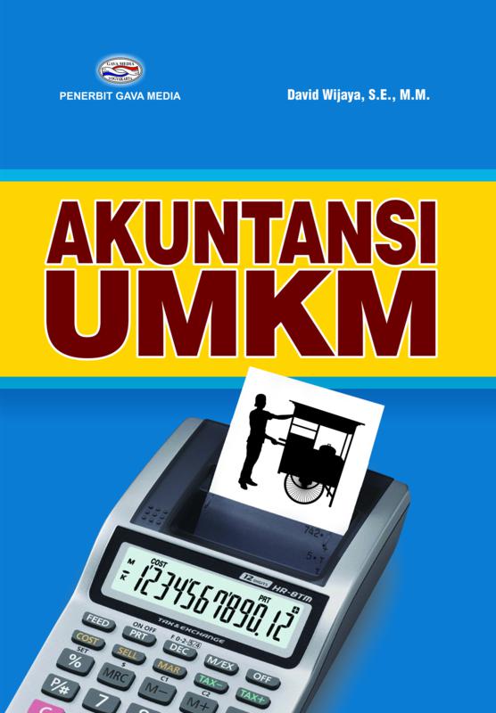 Cover AKUNTANSI UMKM / David Wijaya, S.E., M.M.