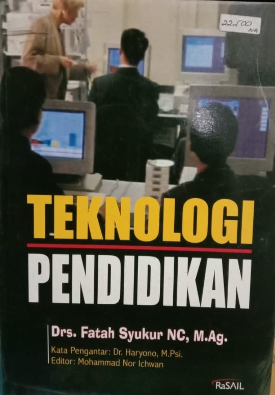Cover TEKNOLOGI PENDIDIKAN / Fatah Syukur