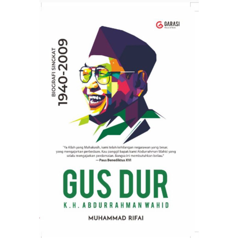 Cover GUS DUR :  Biografi Singkat 1940-2009 / Muhammad Rifai