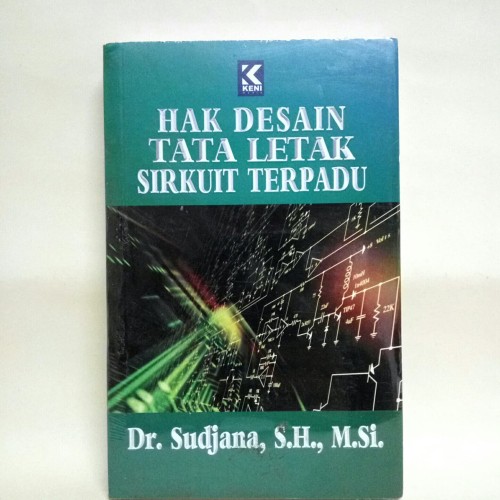 Cover Hak Desain Tata Letak Sirkuit Terpadu / Sudjana