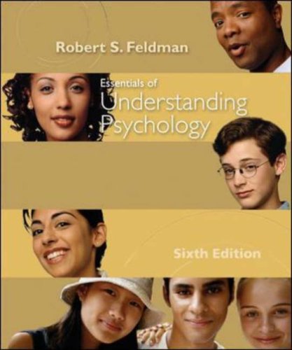 Cover Essentials Of Understanding Psychology / Robert S. Feldman