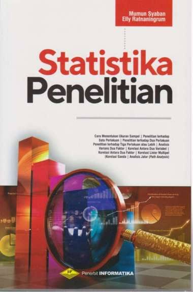 Cover STATISTIKA PENELITIAN / Mumun Syaban ; Elly Ratnaningrum