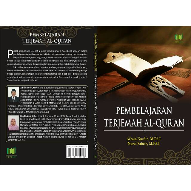 Cover Pembelajaran Terjemah Al-Qur'an / Arbain Nurdin ; Nurul Zainab