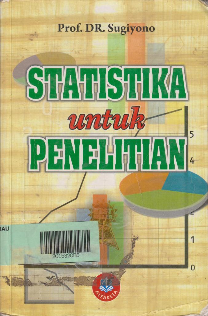 Cover STATISTIKA UNTUK PENELITIAN / Sugiyono