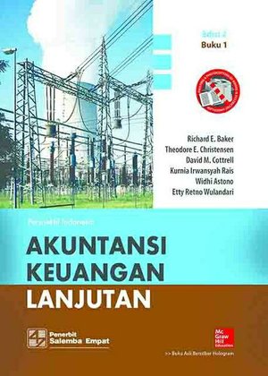 Cover AKUNTANSI KEUANGAN LANJUTAN :  Buku 1 / Richard E. Baker, Theodore E. Christensen, DKK