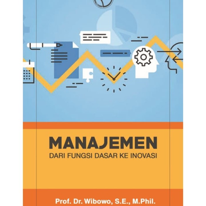 Cover MANAJEMEN DARI FUNGSI DASAR KE INOVASI / Wibowo