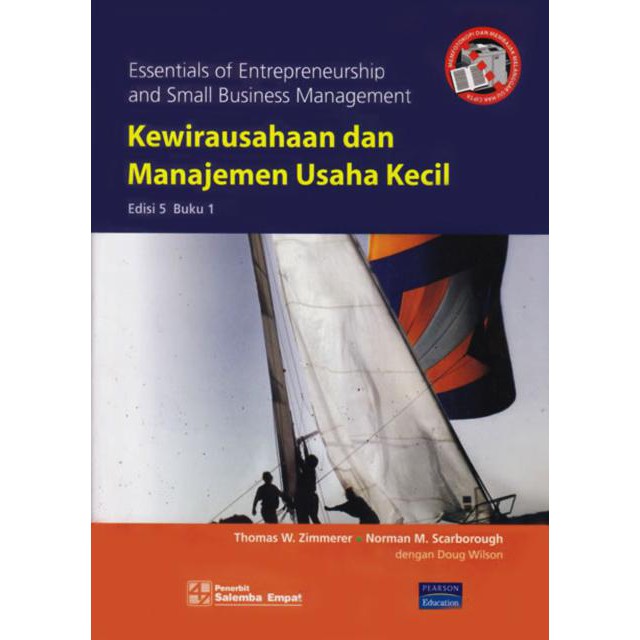 Cover KEWIRAUSAHAAN DAN MANAJEMEN USAHA KECIL :  Edisi 5 Buku 1 / Thomas W Zimmerer