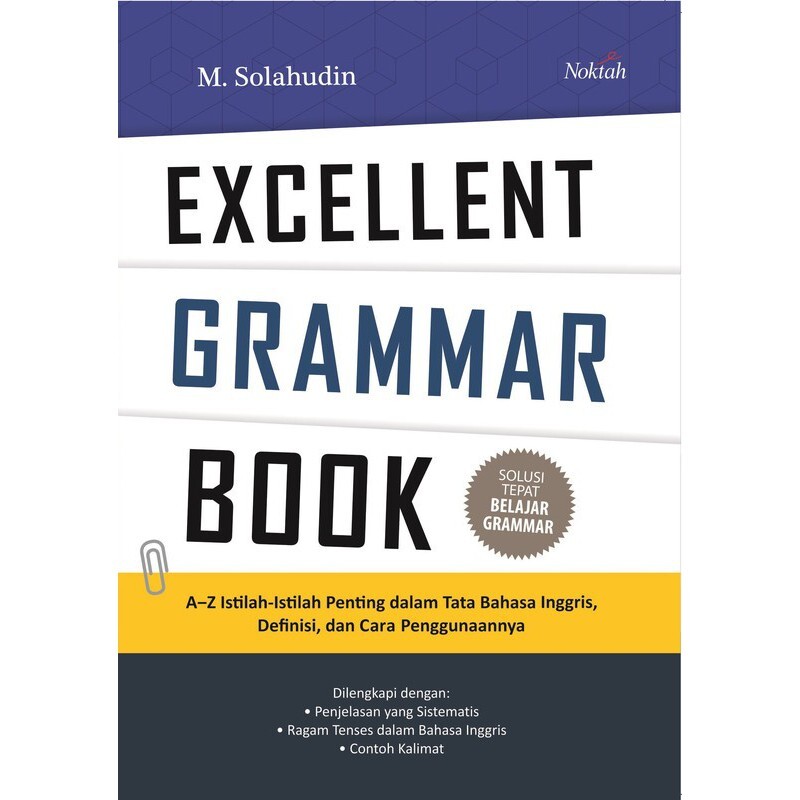 Cover EXCELLENT GRAMMAR BOOK / M. Solahudin