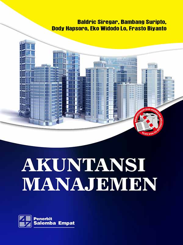 Cover AKUNTANSI MANAJAMEN / Baldric Siregar