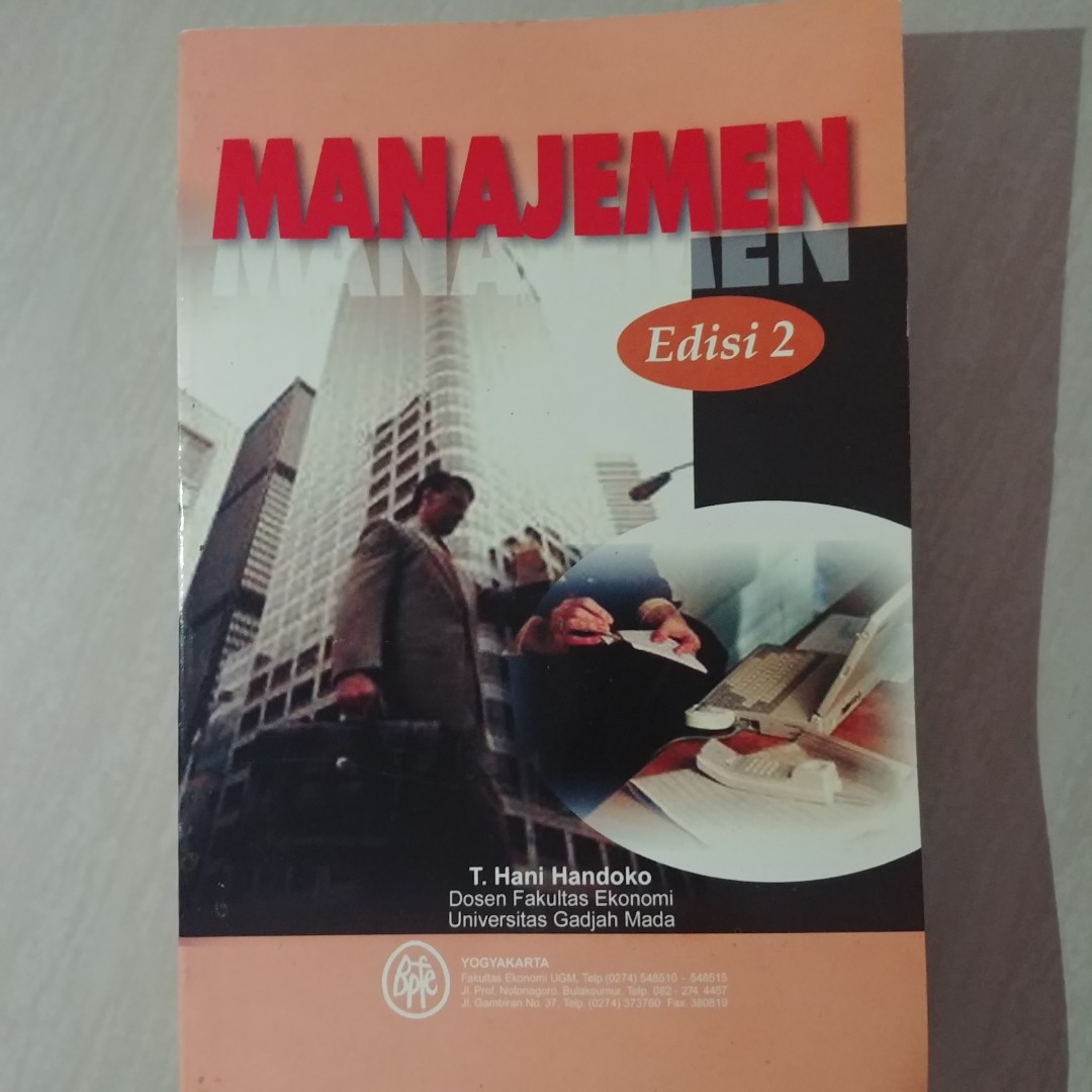 Cover MANAJEMEN :  Edisi 2 / T Hani Handoko