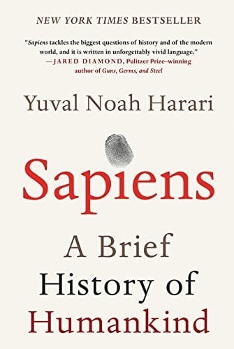Cover SAPIENS :  A Brief History of Humankind / Yuval Noah Harari