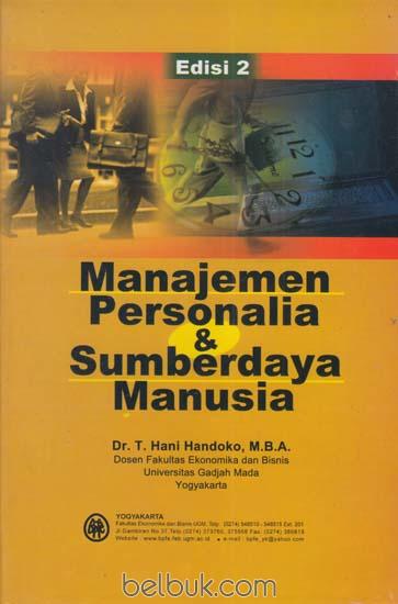 Cover MANAJEMEN PERSONALIA & SUMBER DAYA MANUSIA / Hani Handoko
