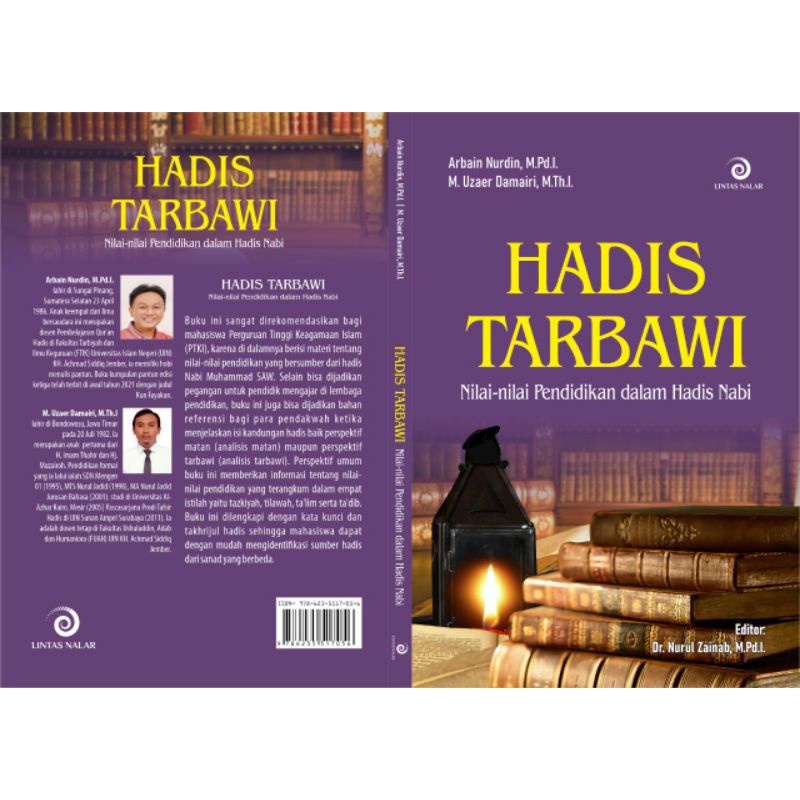Cover Hadis Tarbawi :  Nilai-nilai Pendidikan dalam Hadis Nabi / Arbain Nurdin ; M. Uzaer Damairi