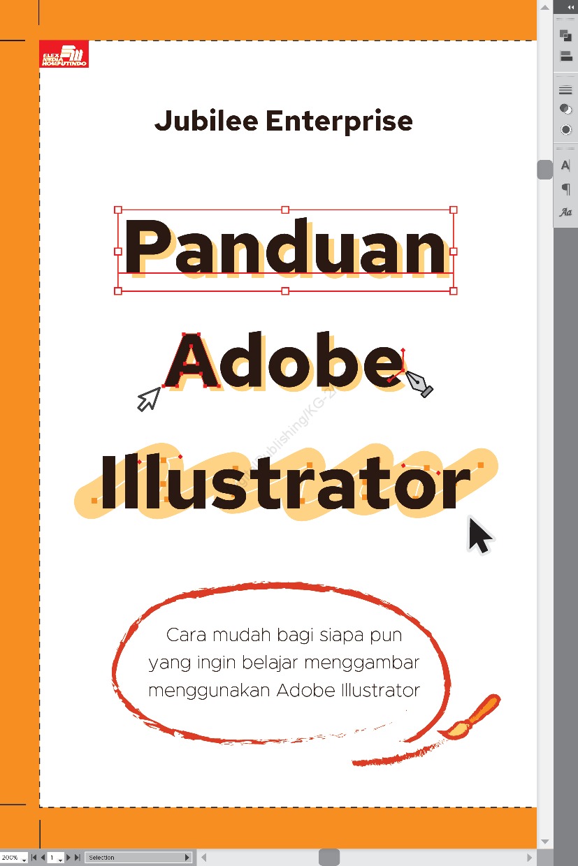 Cover PANDUAN ADOBE ILLUSTRATOR / Jubilee Enterprise
