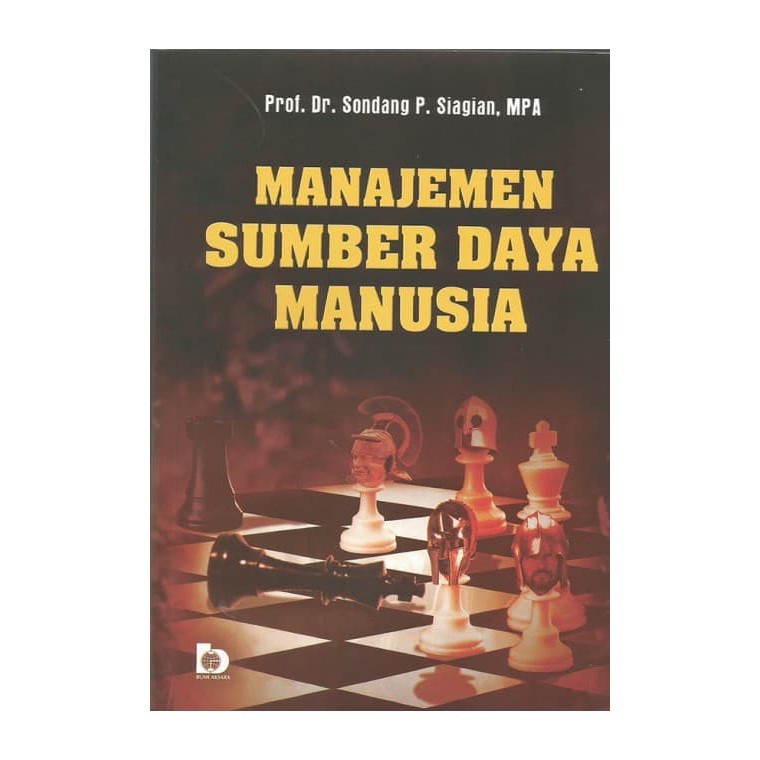 Cover MANAJEMEN SUMBER DAYA MANUSIA / Sondang P. Siagian