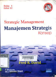 Cover MANAJEMEN STRATEGIS KONSEP / Fred R. David