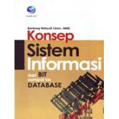Cover KONSEP SISTEM INFORMASI :  Dari BIT sampai ke DATABASE / Bambang Wahyudi