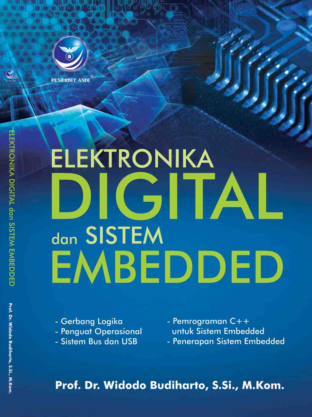Cover Elektronika Digital dan Sistem Embedded / Widodo Budiharto