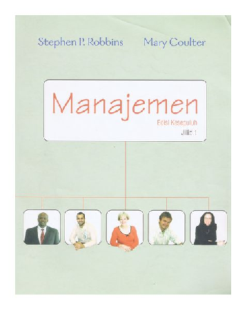 Cover MANAJEMEN / Stephen P. Robbins & Marry Coulter